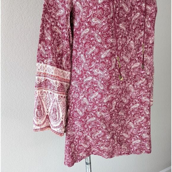 Billabong Paisley Print Boho Dress - Picture 4 of 9
